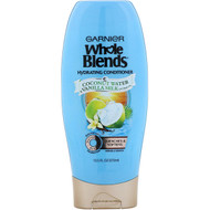 3 PACK of Garnier, Whole Blends, Coconut Water & Vanilla Milk Hydrating Conditioner, 12.5 fl oz (370 ml)