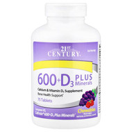 <img alt="21st Century, 600 + D3 Plus Minerals, Fruit Punch, 75 Tablets" title="21st Century, 600 + D3 Plus Minerals, Fruit Punch, 75 Tablets,740985272879"