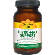 <img alt="Country Life, Thyro-Max Support, 60 Tablets" title="Country Life, Thyro-Max Support, 60 Tablets,015794015956"