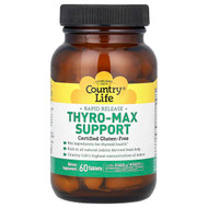 <img alt="Country Life, Rapid Release Thyro-Max Support, 60 Tablets" title="Country Life, Rapid Release Thyro-Max Support, 60 Tablets,015794015956"