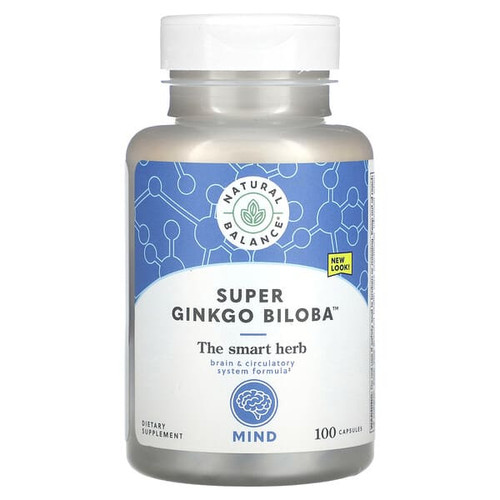 <img alt="Natural Balance, Super Ginkgo Biloba, 100 Capsules" title="Natural Balance, Super Ginkgo Biloba, 100 Capsules,047868171015"