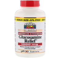 21st Century, Glucosamine Relief, Maximum Supplement, 1,000 mg, 240 Tablets