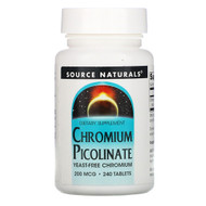 <img alt="Source Naturals, Chromium Picolinate, 200 mcg, 240 Tablets" title="Source Naturals, Chromium Picolinate, 200 mcg, 240 Tablets,021078001089"