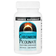 <img alt="Source Naturals, Chromium Picolinate, 200 mcg, 240 Tablets" title="Source Naturals, Chromium Picolinate, 200 mcg, 240 Tablets,021078001089"