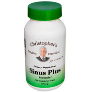 <img alt="Christophers Original Formulas, Sinus Plus Formula, 475 mg, 100 Veggie Caps" title="Christophers Original Formulas, Sinus Plus Formula, 475 mg, 100 Veggie Caps,084783891093"