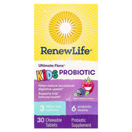 <img alt="Renew Life, Ultimate Flora, Kids Probiotic, Berry-licious, 3 Billion Live Cultures, 30 Chewable Tablets" title="Renew Life, Ultimate Flora, Kids Probiotic, Berry-licious, 3 Billion Live Cultures, 30 Chewable Tablets,631257158680"