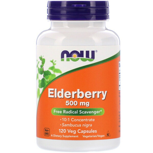<img alt="Now Foods, Elderberry, 500 mg, 120 Veg Capsules" title="Now Foods, Elderberry, 500 mg, 120 Veg Capsules,733739046697"