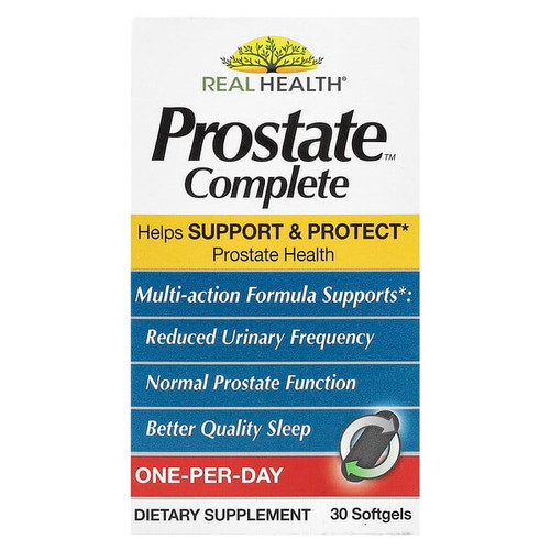 <img alt="Real Health, Prostate Complete, 30 Softgels" title="Real Health, Prostate Complete, 30 Softgels,647125001309"