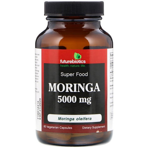<img alt="FutureBiotics, Moringa, 5000 mg, 60 Vegetarian Capsules" title="FutureBiotics, Moringa, 5000 mg, 60 Vegetarian Capsules,049479006502"