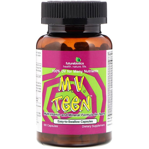 <img alt="FutureBiotics, M.V. Teen, 180 Capsules" title="FutureBiotics, M.V. Teen, 180 Capsules,049479006786"