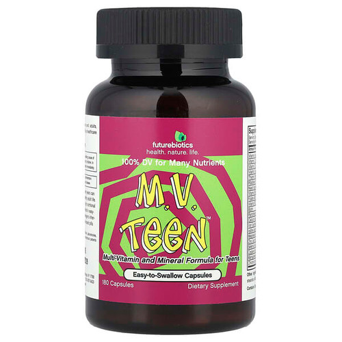 <img alt="Futurebiotics, M.V. Teen, 180 Capsules" title="Futurebiotics, M.V. Teen, 180 Capsules,049479006786"