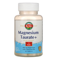 <img alt="KAL, Magnesium Taurate+, 400 mg, 90 Tablets" title="KAL, Magnesium Taurate+, 400 mg, 90 Tablets,021245369752"