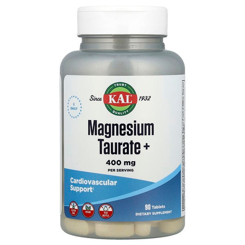 <img alt="KAL, Magnesium Taurate+, 90 Tablets" title="KAL, Magnesium Taurate+, 90 Tablets,021245369752"