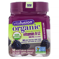 <img alt="VitaFusion, Organic Vitamin B-12, Black Raspberry, 3000 mcg, 90 Vegetarian Gummies" title="VitaFusion, Organic Vitamin B-12, Black Raspberry, 3000 mcg, 90 Vegetarian Gummies,027917271675"