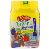 <img alt="L'il Critters, Organic Complete Multi, Mixed Berry, 90 Vegetarian Gummies" title="L'il Critters, Organic Complete Multi, Mixed Berry, 90 Vegetarian Gummies,027917271699"