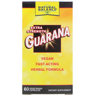<img alt="Natural Balance, Guarana, Extra Strength, 60 Vegetarian Capsules" title="Natural Balance, Guarana, Extra Strength, 60 Vegetarian Capsules,047868150591"