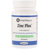 <img alt="InterPlexus , Zinc Plus, 60 Capsules" title="InterPlexus , Zinc Plus, 60 Capsules,766897258695"