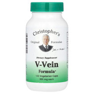<img alt="Christophers Original Formulas, V-Vein Formula, 100 Vegetarian Caps" title="Christophers Original Formulas, V-Vein Formula, 100 Vegetarian Caps,084783891451"