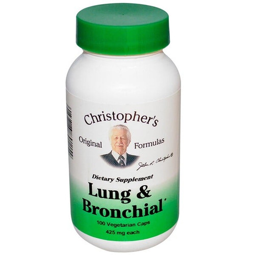 <img alt="Christophers Original Formulas, Lung and Bronchial, 425 mg, 100 Veggie Caps" title="Christophers Original Formulas, Lung and Bronchial, 425 mg, 100 Veggie Caps,084783891154"