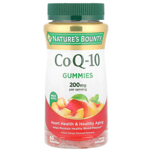 <img alt="Natures Bounty, CoQ-10 Gummies, Peach Mango, 60 Gummies (100 mg per Gummy)" title="Natures Bounty, CoQ-10 Gummies, Peach Mango, 60 Gummies (100 mg per Gummy),074312593888"