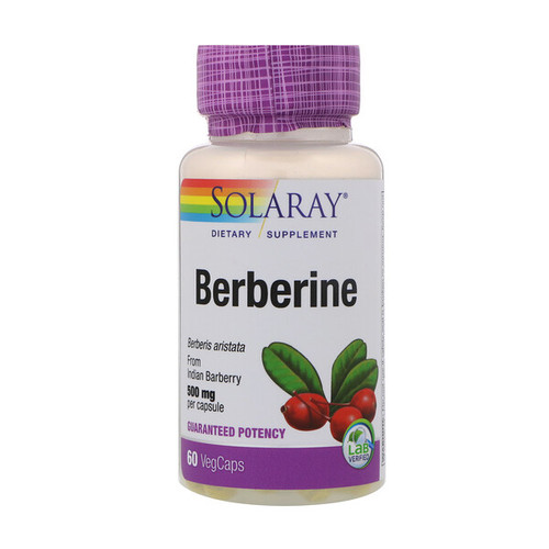 <img alt="Solaray, Berberine, 500 mg, 60 VegCaps" title="Solaray, Berberine, 500 mg, 60 VegCaps,076280477054"