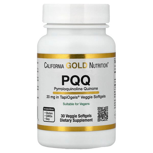 <img alt="California Gold Nutrition, PQQ, 20 mg, 30 Veggie Softgels" title="California Gold Nutrition, PQQ, 20 mg, 30 Veggie Softgels,898220012916"