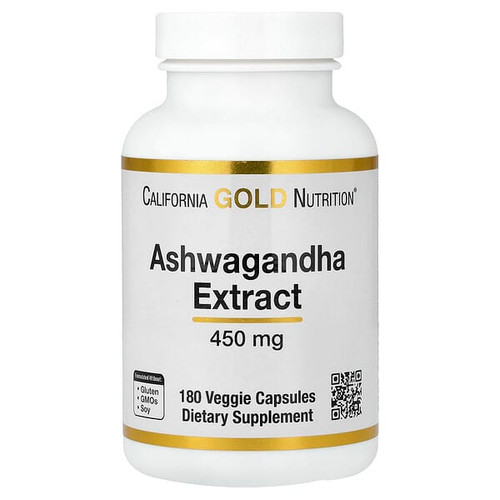 <img alt="California Gold Nutrition, Ashwagandha, 450 mg, 180 Veggie Capsules" title="California Gold Nutrition, Ashwagandha, 450 mg, 180 Veggie Capsules,898220013654"