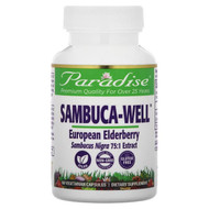 <img alt="Paradise Herbs, Sambuca-Well, European Elderberry, 250 mg, 60 Vegetarian Capsules" title="Paradise Herbs, Sambuca-Well, European Elderberry, 250 mg, 60 Vegetarian Capsules,601944778163"