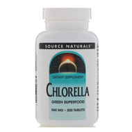 <img alt="Source Naturals, Chlorella, 500 mg, 200 Tablets" title="Source Naturals, Chlorella, 500 mg, 200 Tablets,021078006763"
