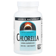 <img alt="Source Naturals, Chlorella, 200 Tablets" title="Source Naturals, Chlorella, 200 Tablets,021078006763"