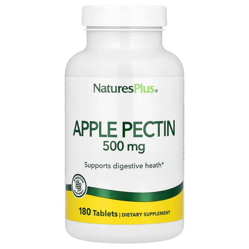 <img alt="NaturesPlus, Apple Pectin, 500 mg, 180 Tablets" title="NaturesPlus, Apple Pectin, 500 mg, 180 Tablets,097467045002"