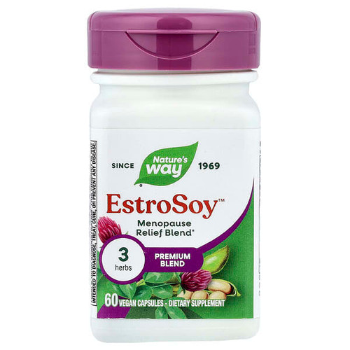 <img alt="Natures Way, EstroSoy, Premium Blend, 60 Vegan Capsules" title="Natures Way, EstroSoy, Premium Blend, 60 Vegan Capsules,033674145364"