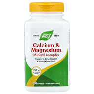 <img alt="Natures Way, Calcium & Magnesium Mineral Complex, 250 Capsules" title="Natures Way, Calcium & Magnesium Mineral Complex, 250 Capsules,033674413111"