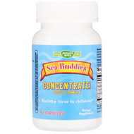 <img alt="Enzymatic Therapy, Sea Buddies, Concentrate!, Focus Formula, Sugar Free, 60 Capsules" title="Enzymatic Therapy, Sea Buddies, Concentrate!, Focus Formula, Sugar Free, 60 Capsules,763948033362"