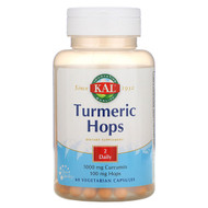 <img alt="KAL, Turmeric Hops, 60 Vegetarian Capsules" title="KAL, Turmeric Hops, 60 Vegetarian Capsules,021245365419"