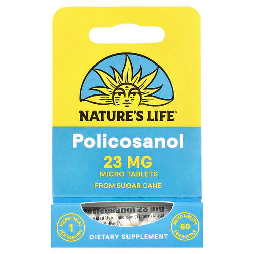 <img alt="Natures Life, Policosanol, 23 mg, 60 Micro Tablets" title="Natures Life, Policosanol, 23 mg, 60 Micro Tablets,040647002371"