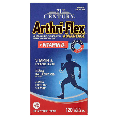 <img alt="21st Century, Arthri-Flex Advantage + Vitamin D3, 120 Coated Tablets" title="21st Century, Arthri-Flex Advantage + Vitamin D3, 120 Coated Tablets,740985226230"
