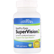 <img alt="21st Century, Healthy Eyes SuperVision2, 120 Softgels" title="21st Century, Healthy Eyes SuperVision2, 120 Softgels,740985277720"