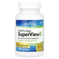 <img alt="21st Century, Healthy Eyes SuperView2, 120 Softgels" title="21st Century, Healthy Eyes SuperView2, 120 Softgels,740985277720"