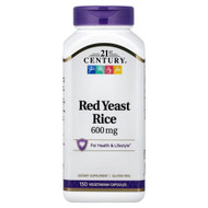 <img alt="21st Century, Red Yeast Rice, 600 mg, 150 Vegetarian Capsules" title="21st Century, Red Yeast Rice, 600 mg, 150 Vegetarian Capsules,740985229088"