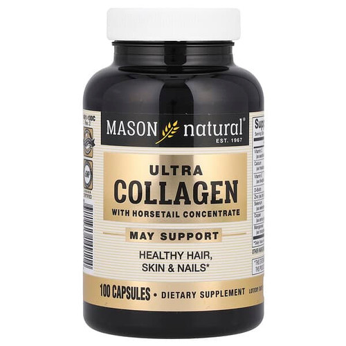 <img alt="Mason Natural, Ultra Collagen with Horsetail Concentrate, 100 Capsules" title="Mason Natural, Ultra Collagen with Horsetail Concentrate, 100 Capsules,311845149114"