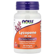 <img alt="NOW Foods, Lycopene, 20 mg, 50 Softgels" title="NOW Foods, Lycopene, 20 mg, 50 Softgels,733739030627"