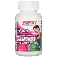 <img alt="Deva, Vegan, Prenatal, Multivitamin & Mineral, One Daily, 90 Coated Tablets" title="Deva, Vegan, Prenatal, Multivitamin & Mineral, One Daily, 90 Coated Tablets,895634000096"