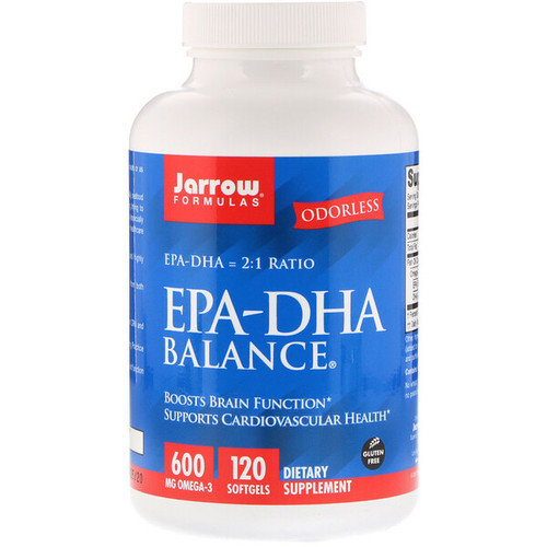 <img alt="Jarrow Formulas, EPA-DHA Balance, 120 Softgels" title="Jarrow Formulas, EPA-DHA Balance, 120 Softgels,790011160366"