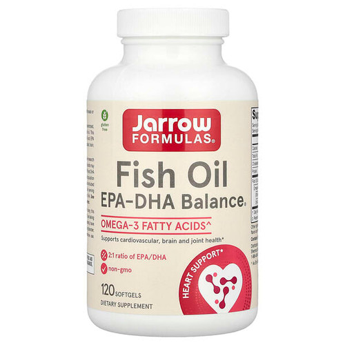 <img alt="Jarrow Formulas, Fish Oil, EPA-DHA Balance, 120 Softgels" title="Jarrow Formulas, Fish Oil, EPA-DHA Balance, 120 Softgels,790011160366"