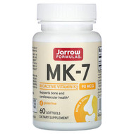 <img alt="Jarrow Formulas, MK-7, 90 mcg, 60 Softgels" title="Jarrow Formulas, MK-7, 90 mcg, 60 Softgels,790011300014"