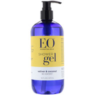 EO Products, Shower Gel, Vetiver & Coconut, 16 fl oz (473 ml)