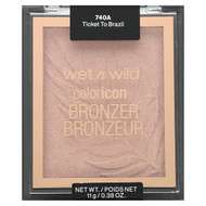 <img alt="wet n wild, Color Icon, Bronzer, 740A Ticket to Brazil, 0.38 oz (11 g)" title="wet n wild, Color Icon, Bronzer, 740A Ticket to Brazil, 0.38 oz (11 g),077802364692"