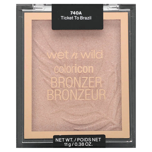 <img alt="wet n wild, Color Icon, Bronzer, 740A Ticket to Brazil, 0.38 oz (11 g)" title="wet n wild, Color Icon, Bronzer, 740A Ticket to Brazil, 0.38 oz (11 g),077802364692"