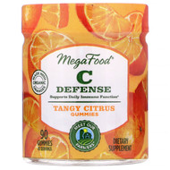 <img alt="MegaFood, C Defense, Tangy Citrus, 90 Gummies" title="MegaFood, C Defense, Tangy Citrus, 90 Gummies,051494103494"